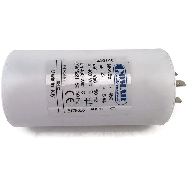CONDENSATORE DA 25   MF 450 VOL.