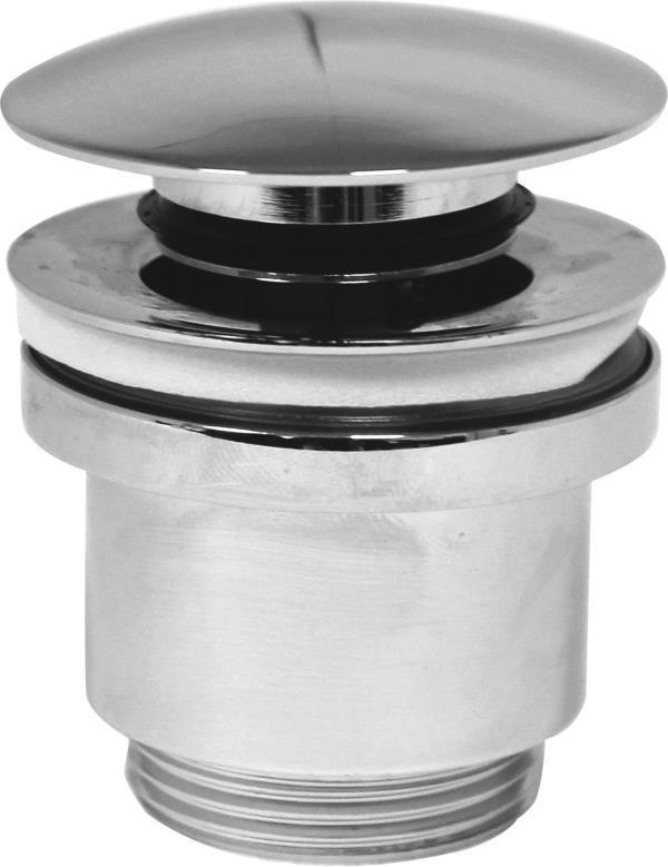 PILETTA UNIVERSALE 1 1/4 CROM.CLICK CLACK PER LAVABO E BIDET