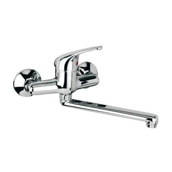 MISCELATORE LAVELLO PARETE T-ONE CROM