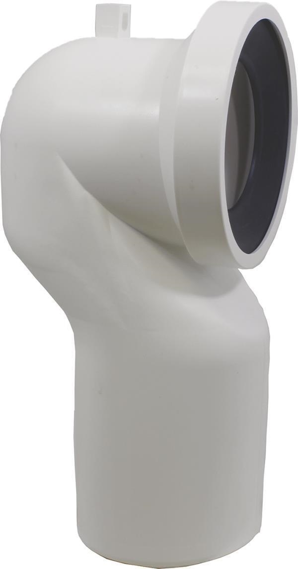 CURVA WC PER SCARICO A SUOLO 110