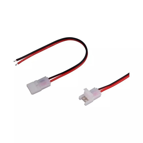 CONNETTORE FLESSIBILE PER STRISCE LED 10MM MONOCOLORE SINGLE HEA