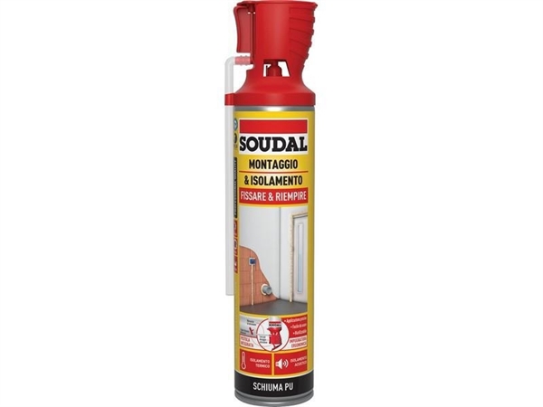 SCHIUMA POLIURETANICA MONTAGGIO E ISOLAMENTO ML.750 GEIUS GUN