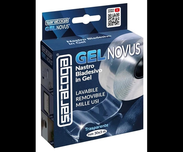 GEL NOVUS MM30 MT.3 TRASPARENTE MILLE USI REMOVIBILE