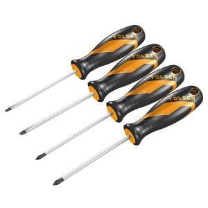 SET 4 CACCIAVITI MISTI 2PH 2TA CROMO VANADIUM TOLSEN