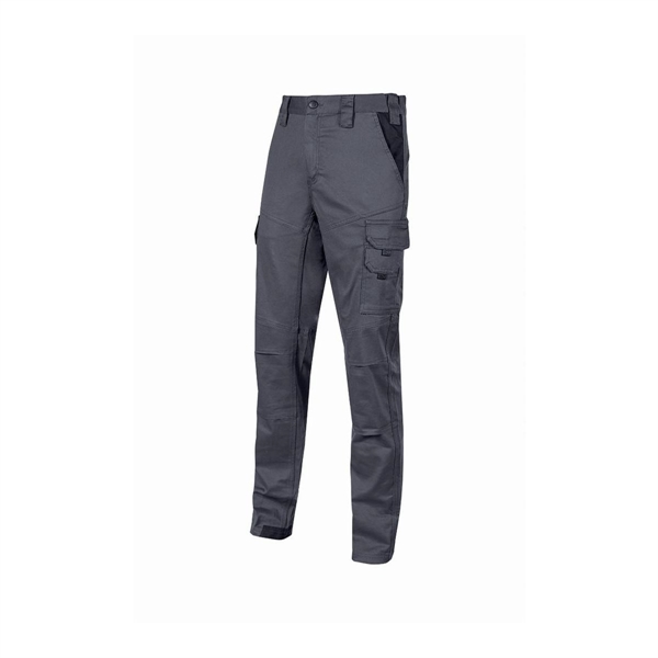 PANTALONI SLIM GUAPO GREY IRON TAGLIA XXL U-POWER GR.245