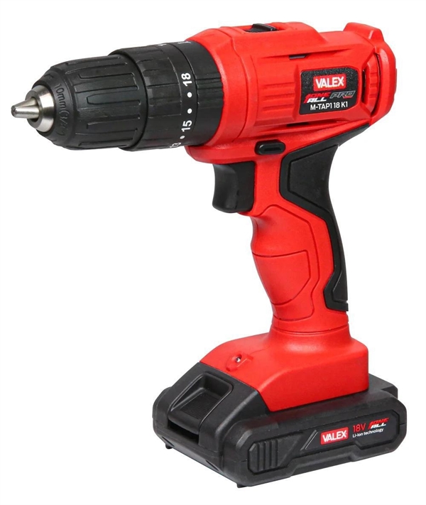 TRAPANO AVVITATORE 2BATT 1,5ah M-TAP 18V K1