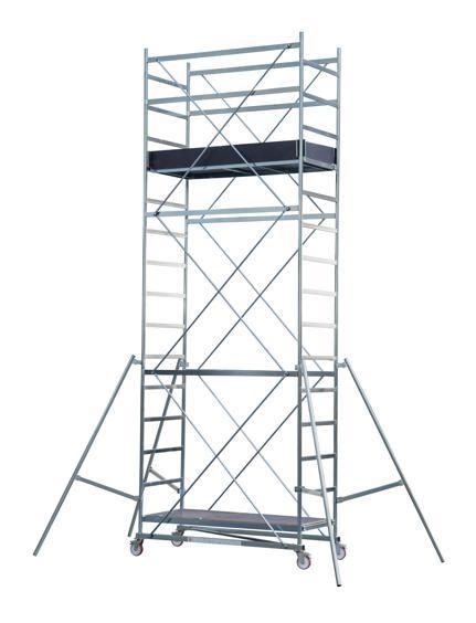 TRABATTELLO TORRI MOBILI SELFIX 0,75X1,65 COMPLETO mt 6.34