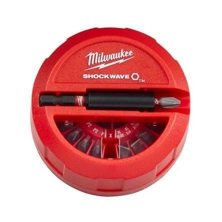 SET BIT 15 pz CONFEZIONE MAGNETICA INSERTI E PORTAINS. Milwaukee