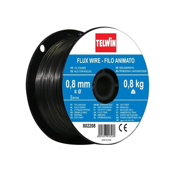 BOBINA FILO ANIMATO 0,8MM KG.0,8