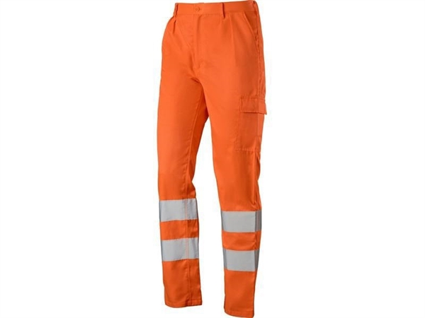 PANTALONE ALTA VISIBILITA' Col. Arancio fluo Mis. L