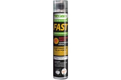 SCHIUMA GEBOFOAM FAST PER PISTOLA E MANUALE ML.750 CARTONGESSO