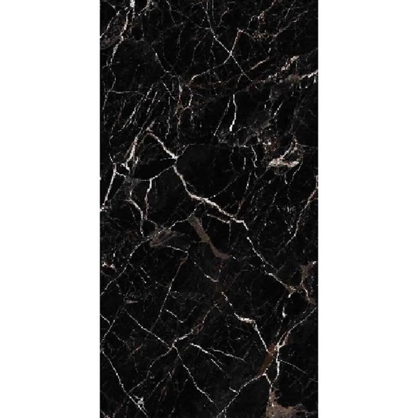 PANNELLO UV EFFETTO MARMO NERO 120X60X0,3