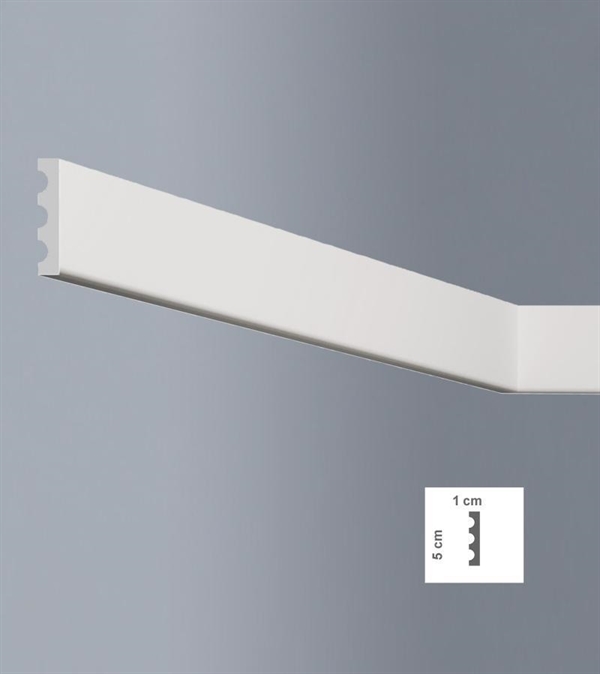 CORNICE POLIMERO ESTRUSO L5010 5X1 ML.2 Luxstyl Bovelacci