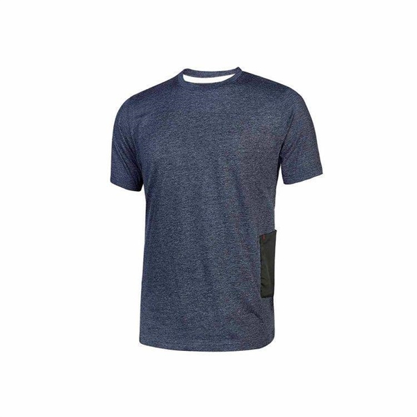 T-SHIRT ROAD 100% COTONE DEEP BLUE M PZ.3
