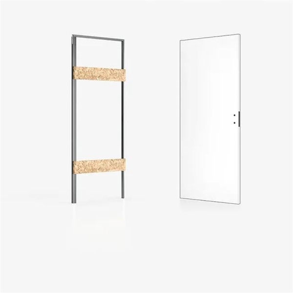 Ermetika XREVERX -900 x 2100 Sp.107i/100c telaio e porta filo/mu