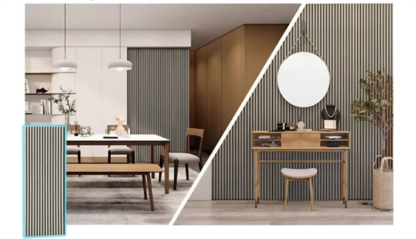 Pannello Acustico in MDF 60x290x1cm ROVERE SBIANCATO 2239