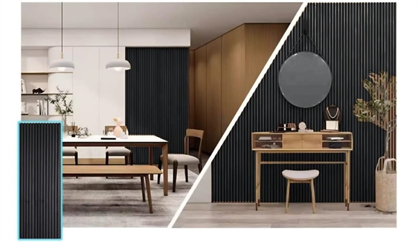 Pannello Acustico in MDF 60x290x1cm NERO 2242