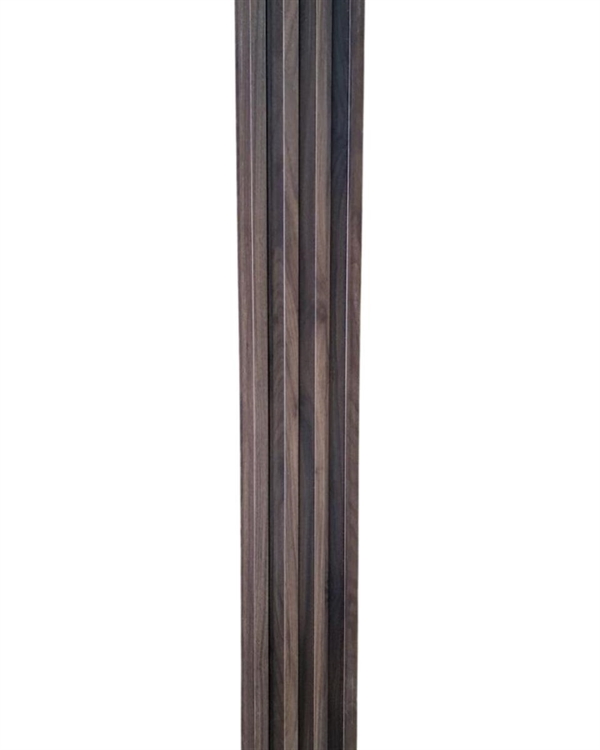 Pannello Decorativo Doghe in WPC 16,8x290x2,4cm NOCE SCURO 10247