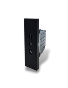 ZEN PRESA BIVALENTE 10/16A NERO