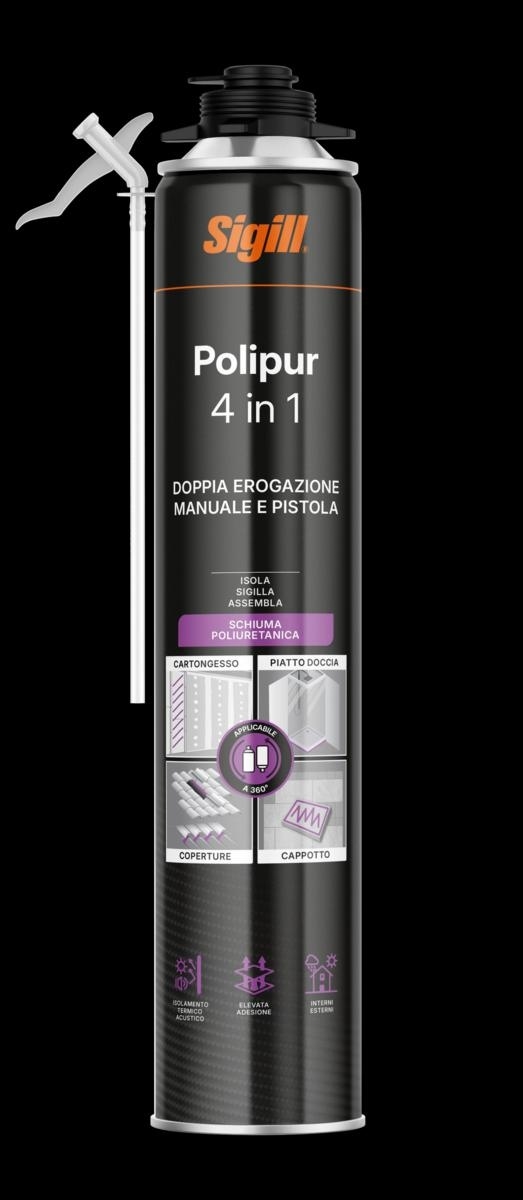 POLIPUR CAPPOTTO/CARTONGE/TETTI/PIATTI MANUALE E PISTOLA ML.750
