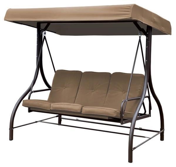 DONDOLO 3 POSTI KATAY RECLINABILE  194X125X174H BEIGE