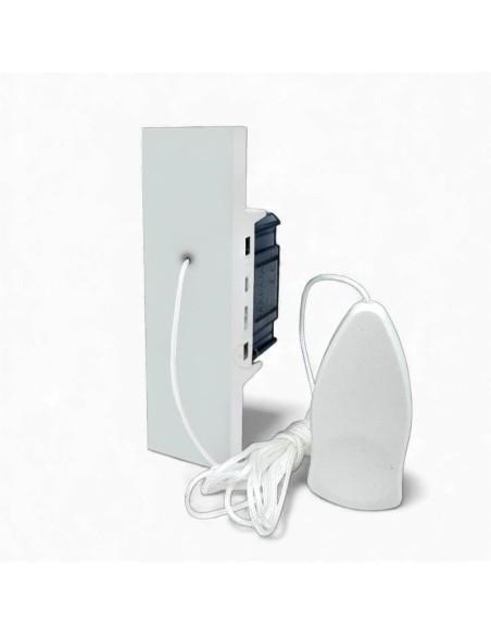 ZEN PULSANTE TIRANTE BAGNO NERO