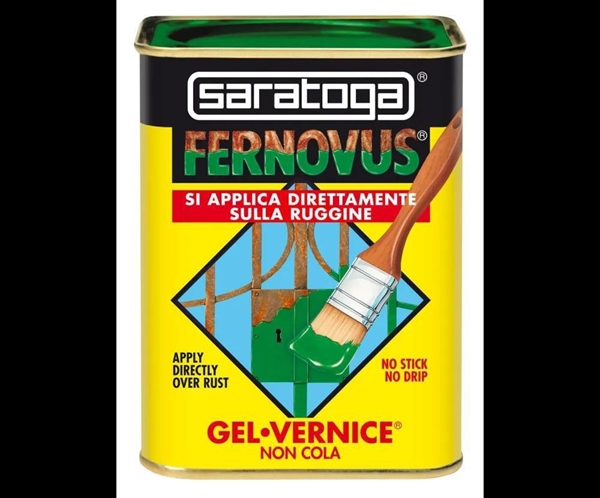 SMALTO FERNOVUS GEL LT 0.750 NERO BRILLANTE SARATOGA