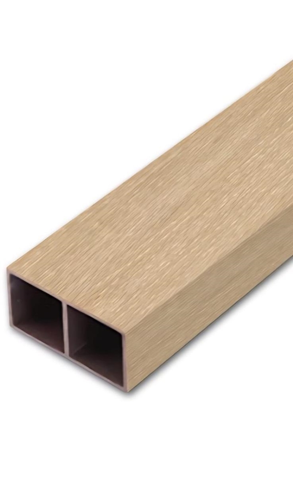 Profilato Strutturale in WPC 50x100x300cm leg/chiaro rovere 3649