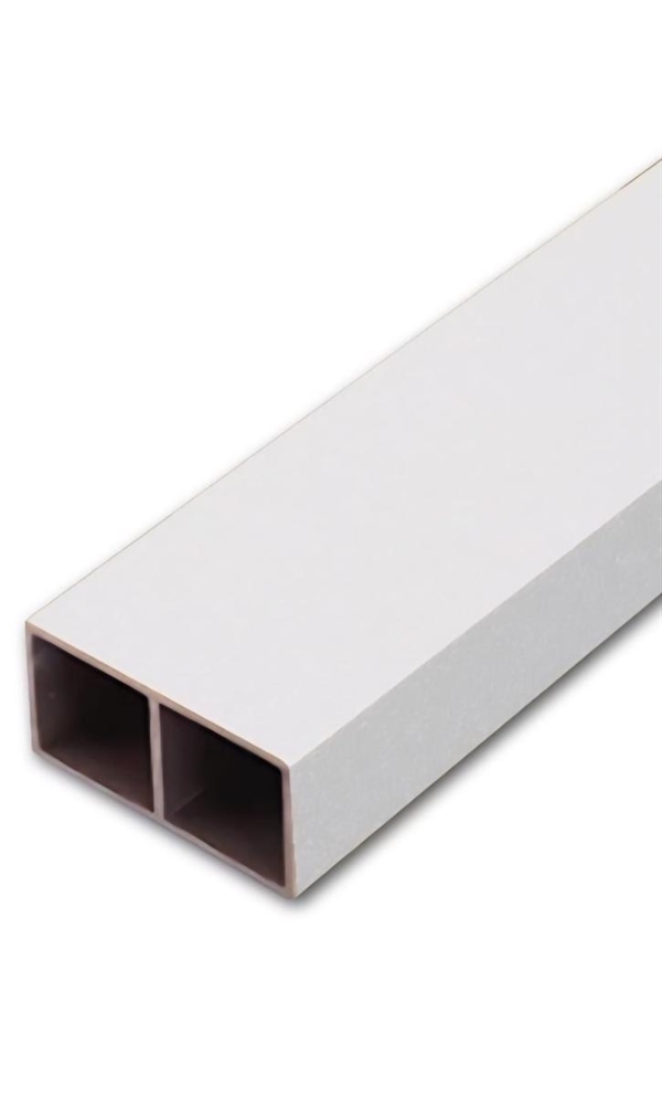Profilato Strutturale in WPC 50x100x300cm bianco 3650