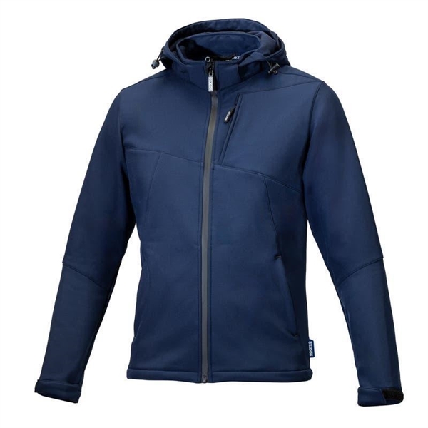 GIUBBINO SOFFTSHELL IDROREPELLENTE ELIAS BLU NAVY TG.S SPARCO